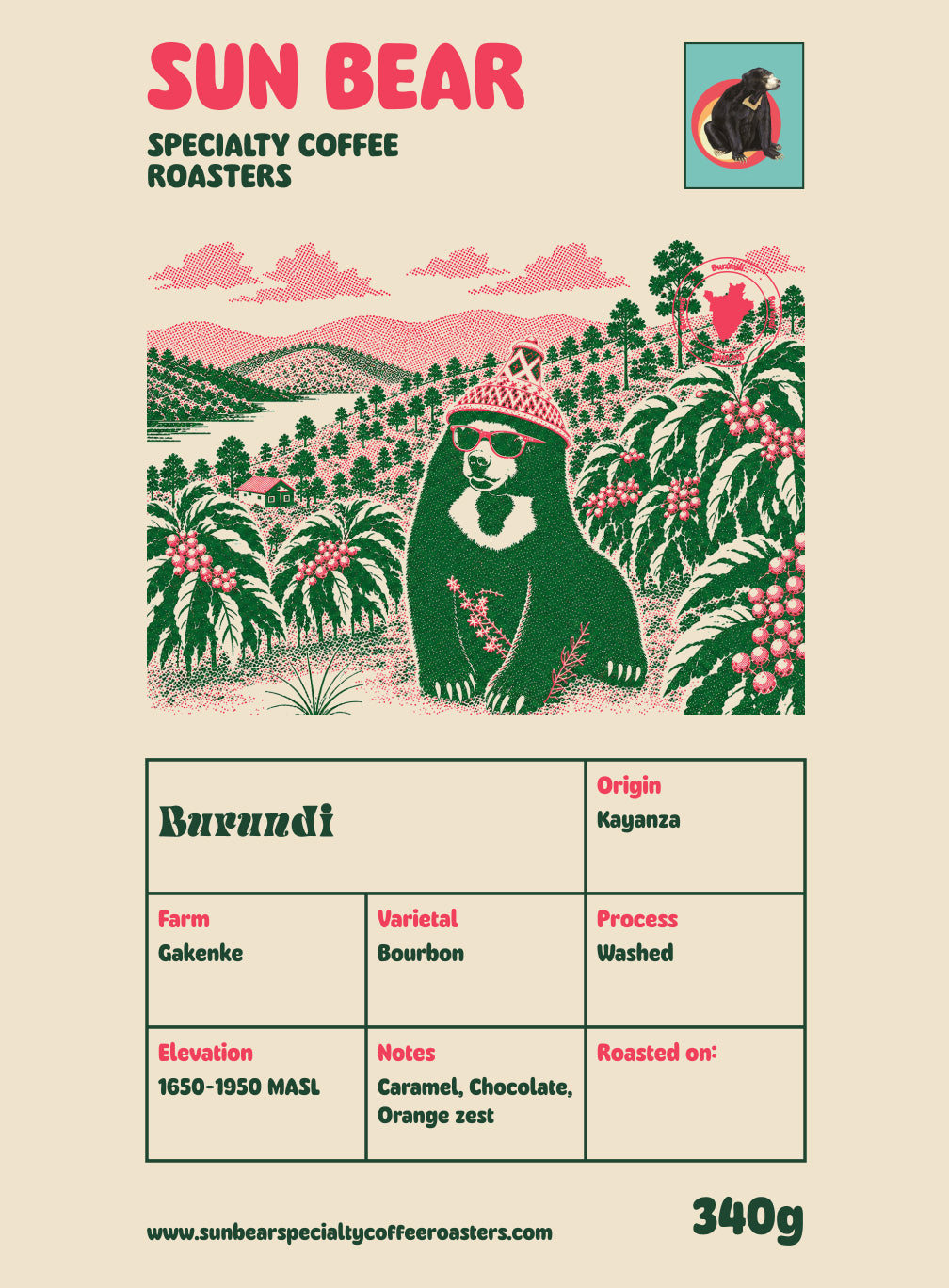 Burundi: Gakenke Washed Bourbon